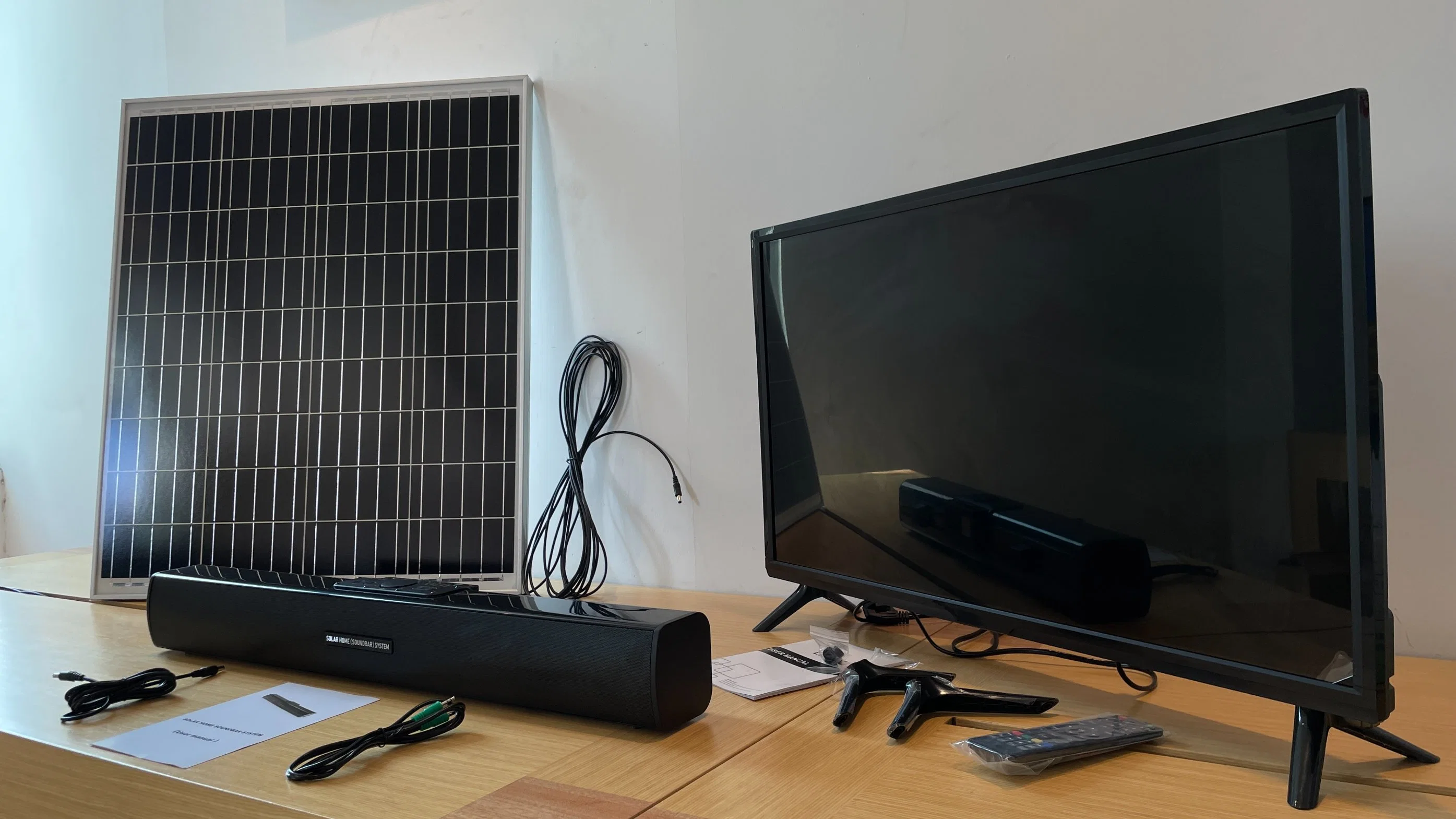 Startseite Solar Lithium Multi Generator Lautsprecher Solar Energy System TV Soundbar