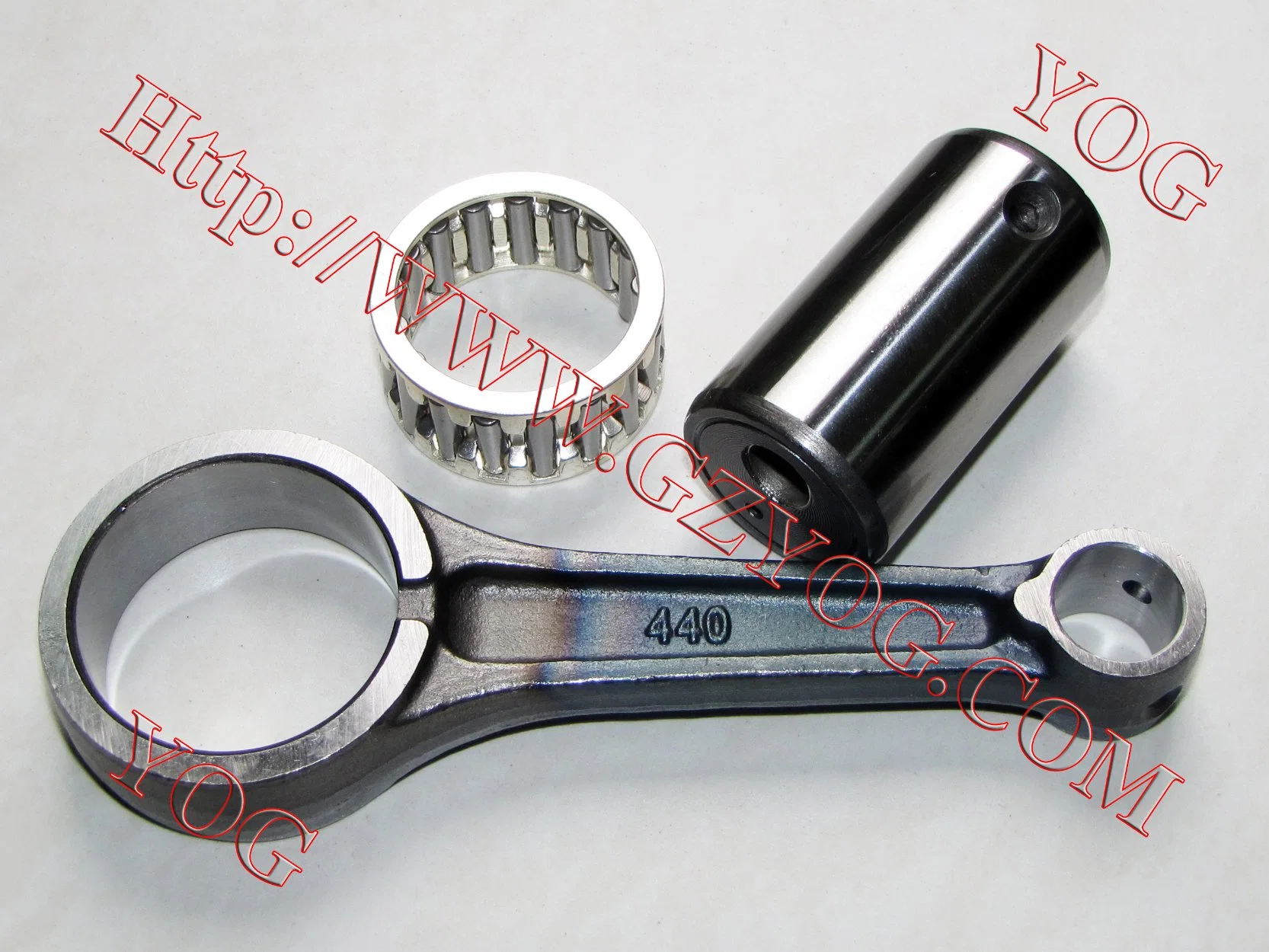 Yog Motorcycle Spare Parts Crankshaft Connecting Rod for CB200, Wy125, CD100