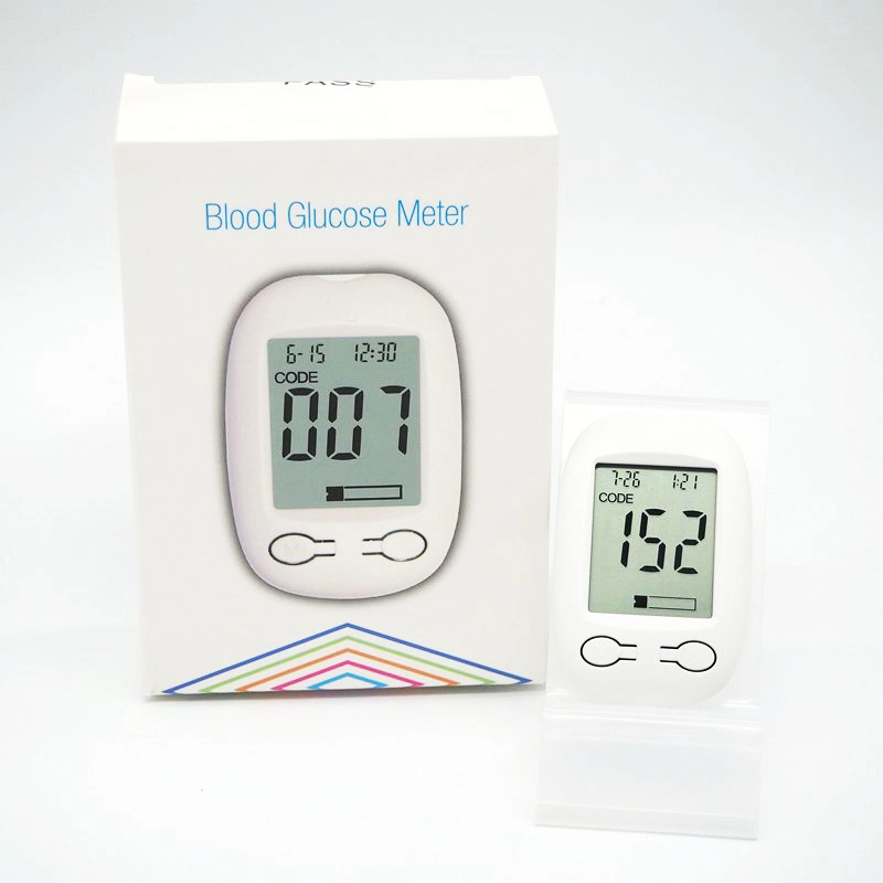 China Hot Product Blood Sugar Smart Watch Glucose Meter with Test Strips