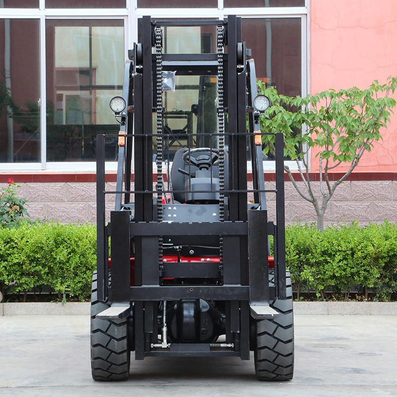 Telescopic Automatic Transmission Industrial Multiple Diesel 3.8 Tons Forklift with Lifting Height