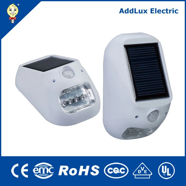 Cool White 1W SMD LED Solar Garden Lamp