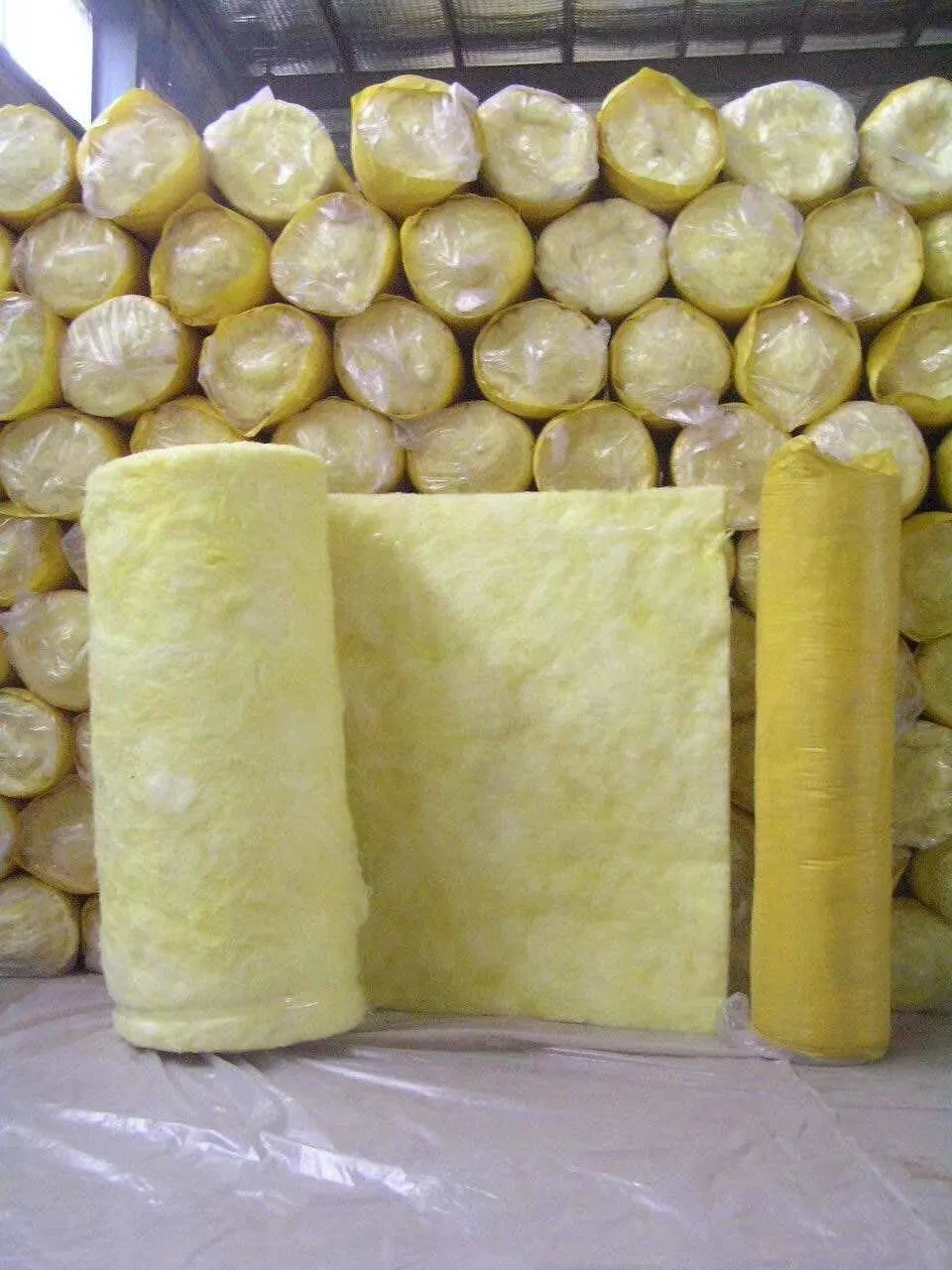 Glass Wool Insulation Material for Building Roofing