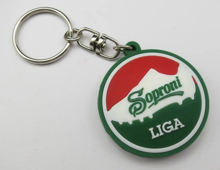 Silicone Keychain with Custom Logo Printing