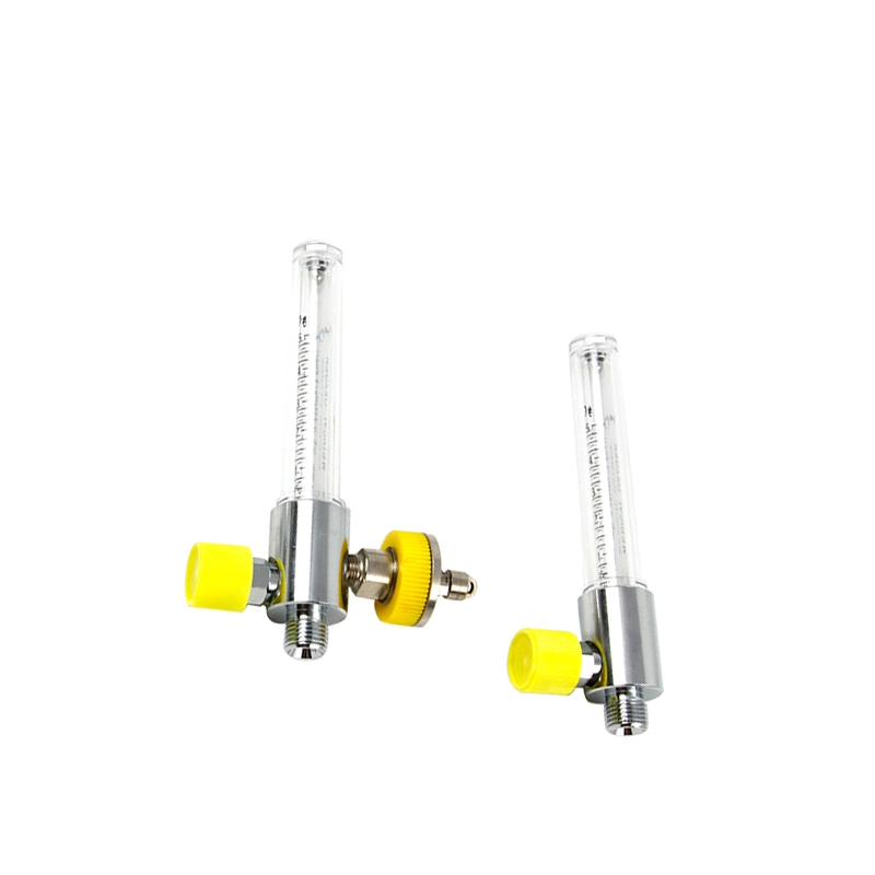 Wall Type Medical Air Flow Meter and Matched Ohmeda/Diss/Chemtron Adapters