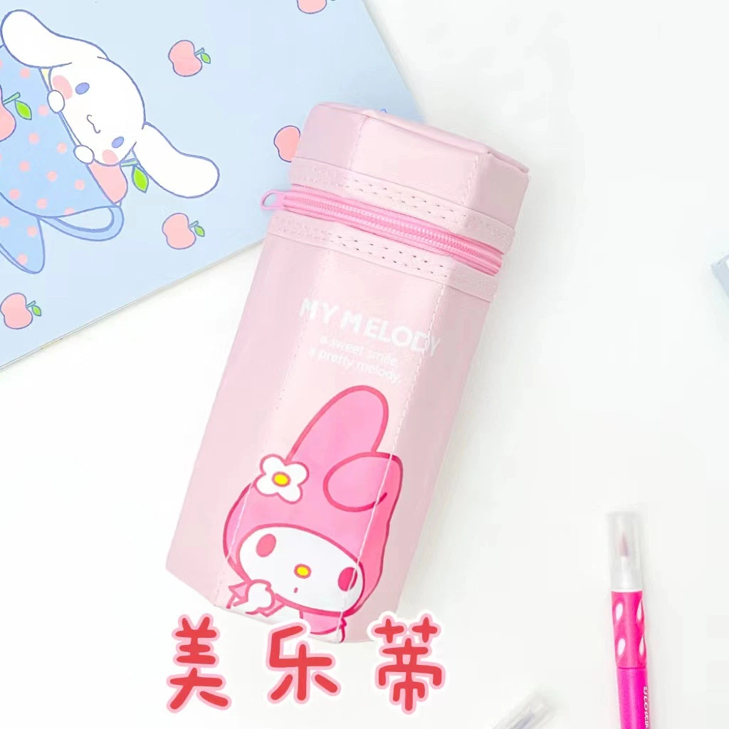 Ruunjoy Sanrio New Arrivals Pen Boxes Large Capacity Sanrio Wholesale/Supplier Kuromi My Melody Pen Cases School Supplies