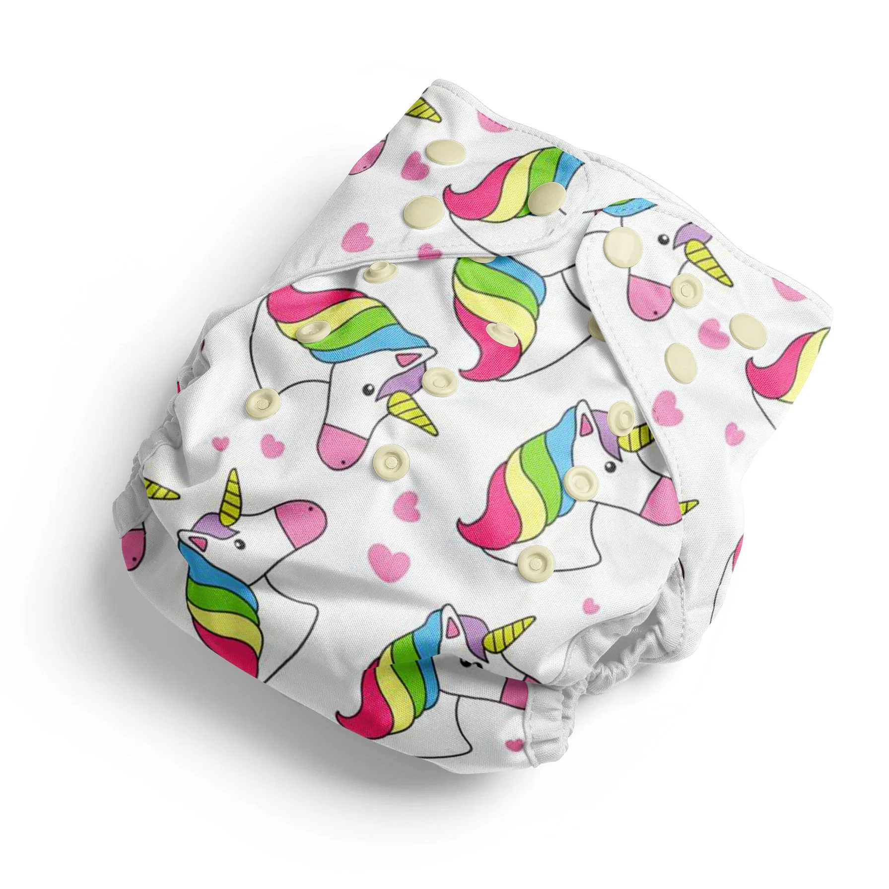 Baby Modern Washable Baby Reusable Cloth Diapers Nappies Customize Digital Printed Reusable Nappy