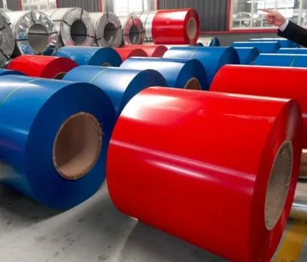 Precio de fábrica de colores laminados en frío de la bobina de acero galvanizado