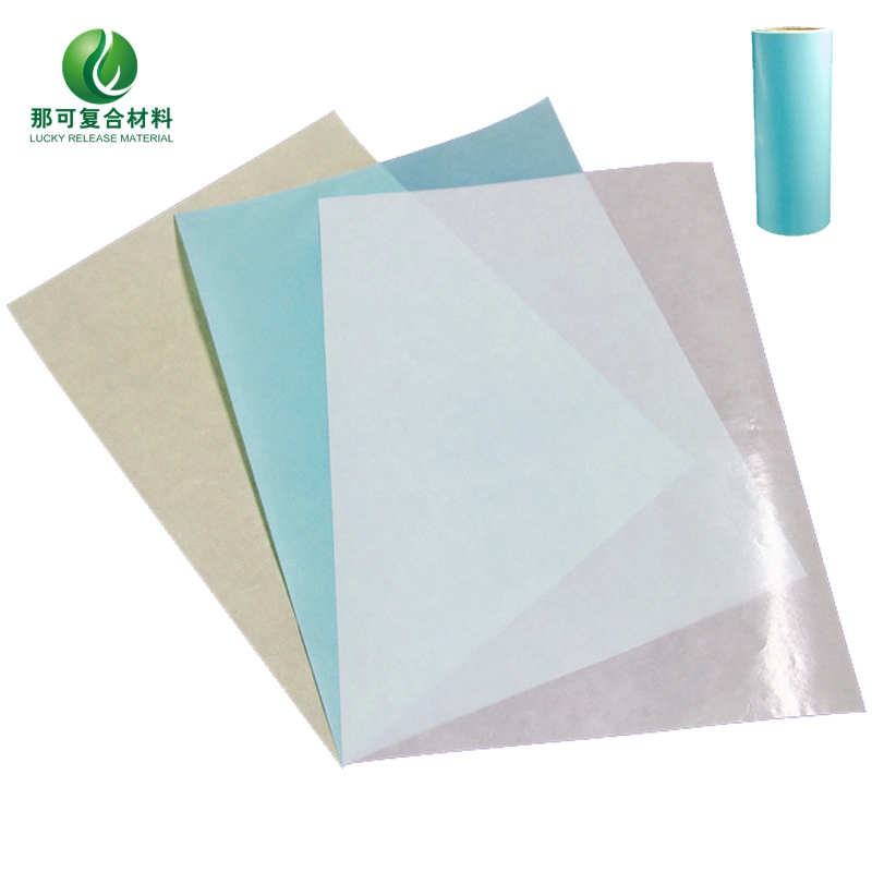 Yellow Glassine Release Paper for Hot Melt Adhesive Cast Coated Paper