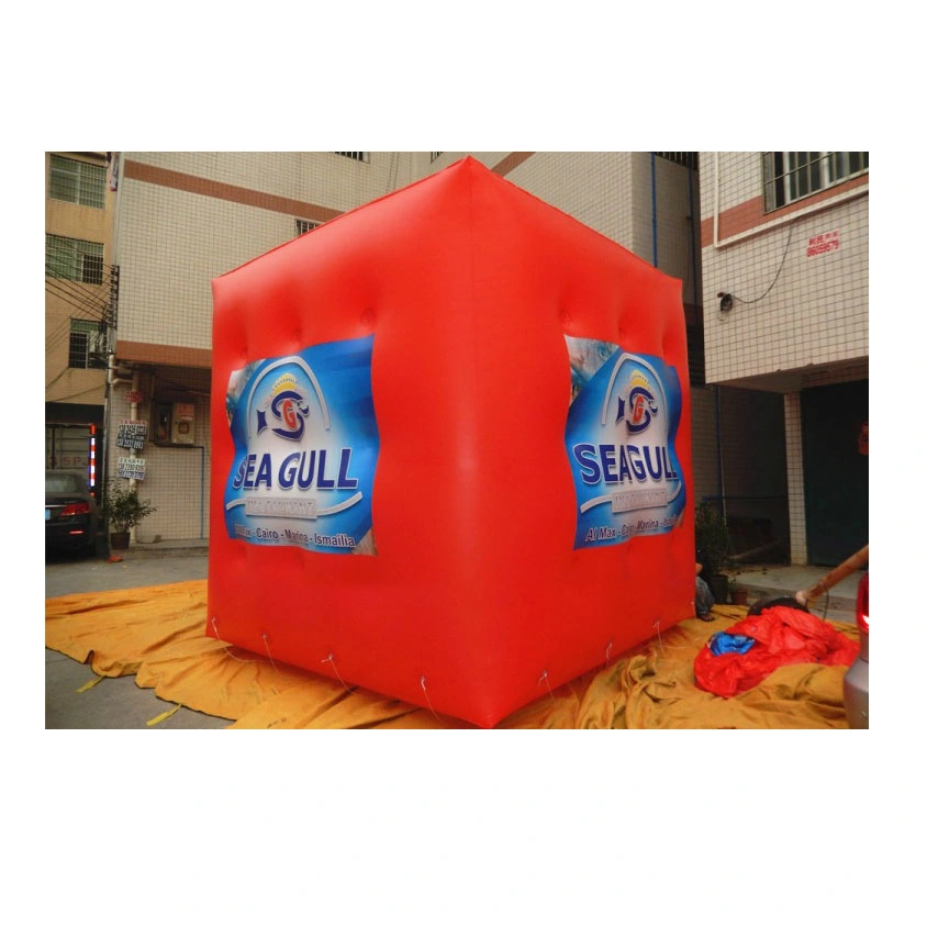 Boyi Floating Cube Advertising Floating Flying Inflatable Rectangle Square Balloon By00323