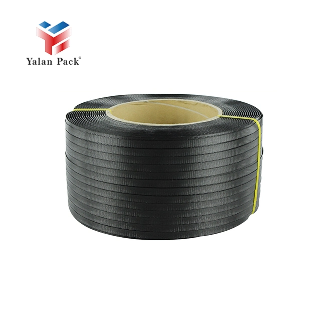 Free Sample Black PP Box Strapping Roll Plastic Packing Strip PP Strap Band Roll for Carton Packing