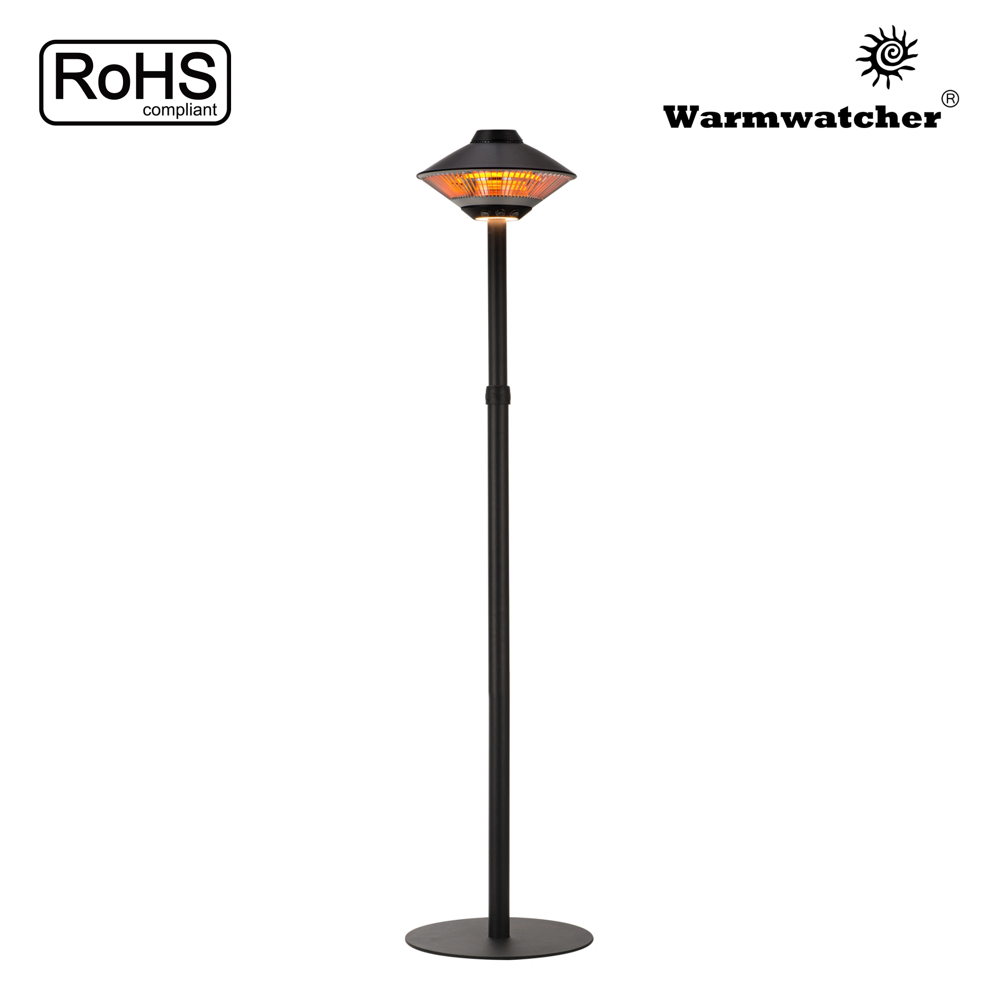 Warmwatcher Patio Outdoor Balcony Terrace Commercial Garage Electric Heater Mars Poling