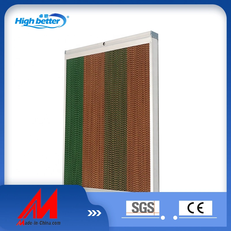 Best Price Wall-Mounted Plastic Evaporative Cooling Pad for Chicken House and Poultry Farm Greenhouse