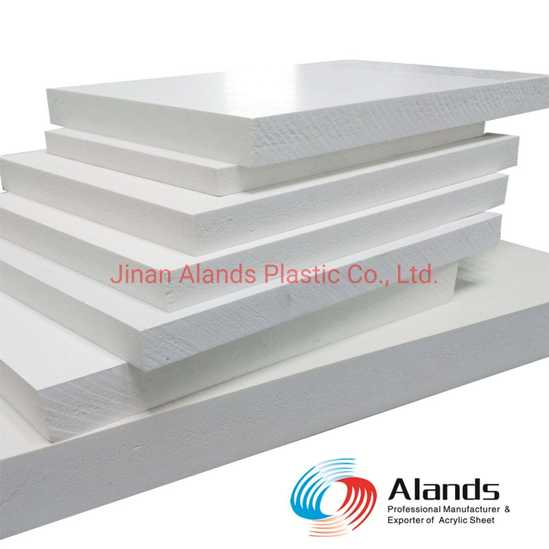 Waterproof Building Materials PVC Plastic Foam Board White Color Different Density