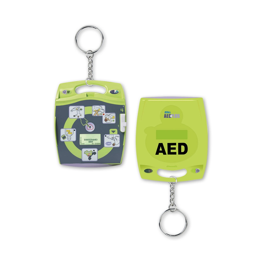 Wap-Health Trade Assurance Customized PVC Keyring LED Torch Aed Keyring