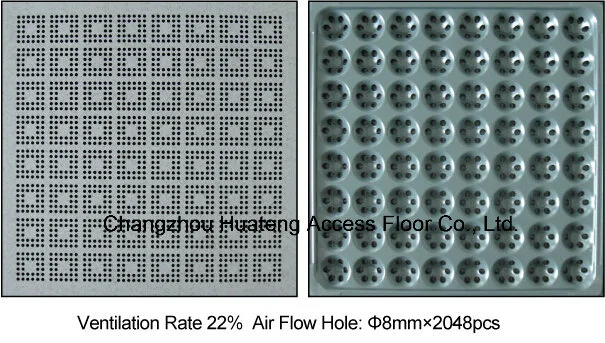 Antistatic 600*600mm Access Perforated Panel