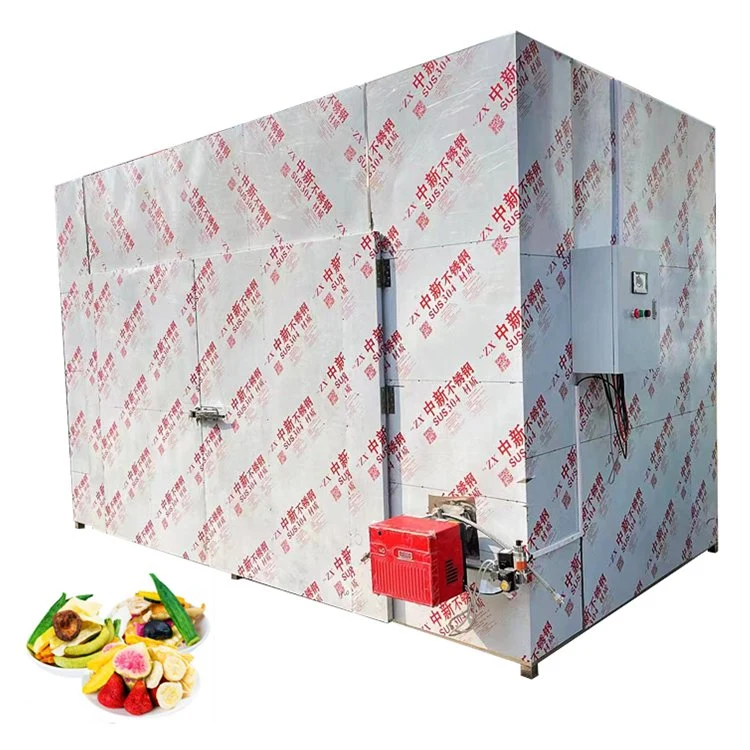 Industrial Gas Fish Meat Dehydrating Fruit Food Herbs Plum Drying Dryer Machine=