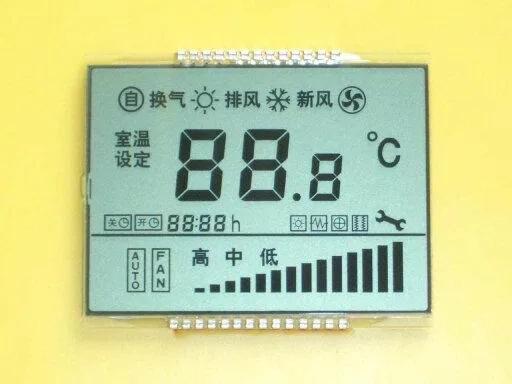 Customerized Tn Positive Segment LCD Panel