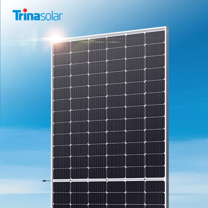 China Trina Solar Roof Panels 430W 435W 440W 445W 450W Mono Monocrystalline Solar Panels Prices Panels Solares 1 MW