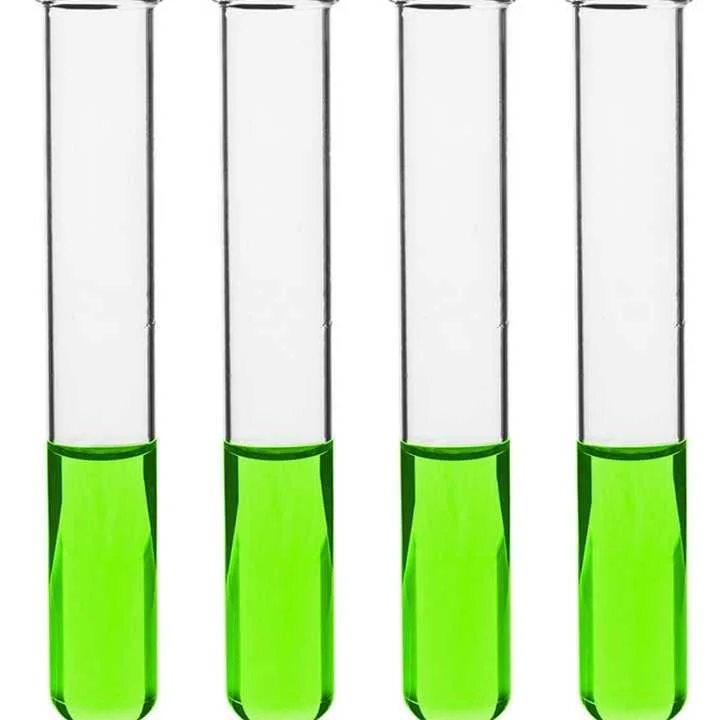 Oil Liquids Candy Packaging Tube Glass Test Tube with Stopper Caps