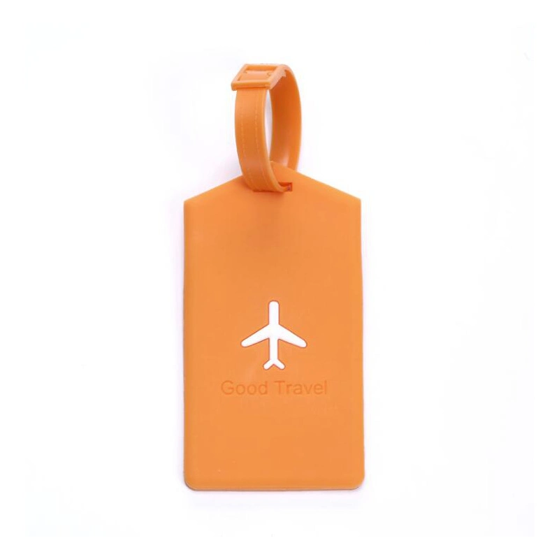 Luggage Tags, Thick PVC Airplane Suitcase Identification Card Suitcase Tag for Travel Esg11966