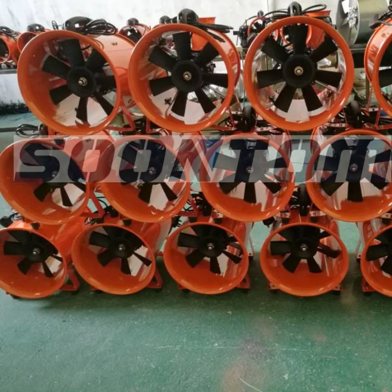 AC Industrial Electric Portable Ventilation Axial Fans Air Extractor