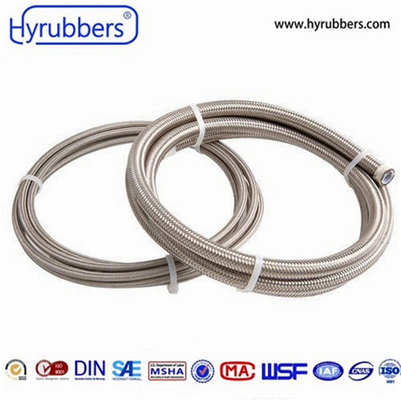 Chemical Resistant Flexible SAE 100 R14 PTFE Hose