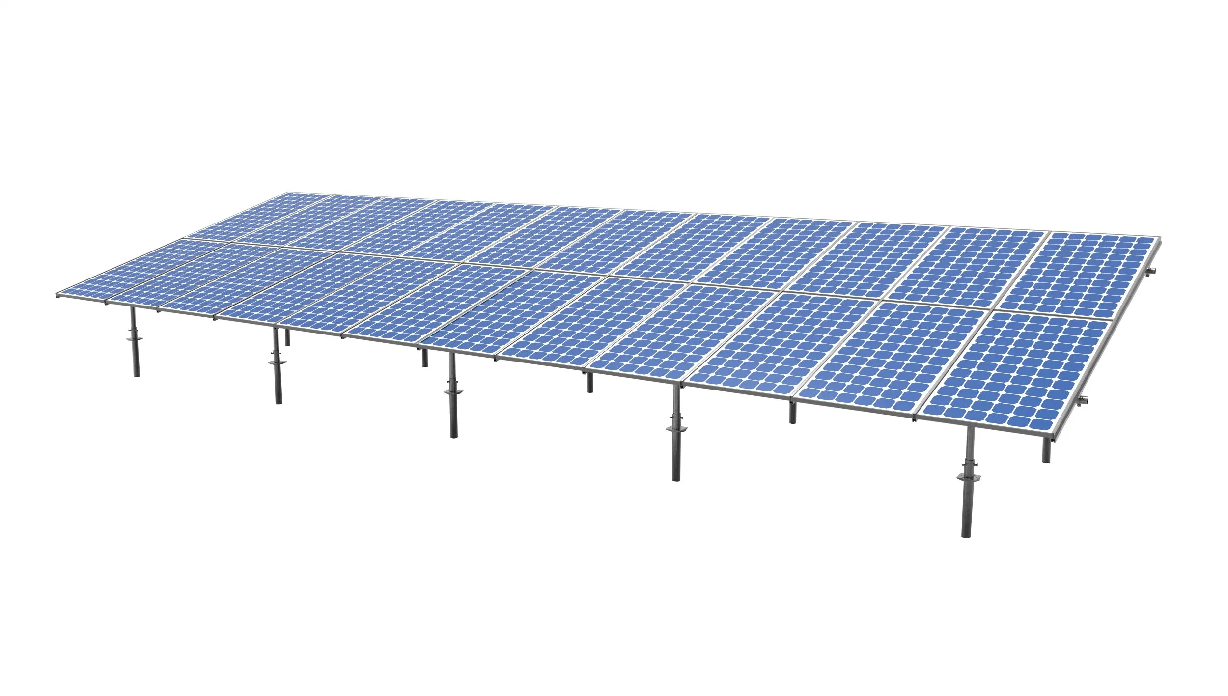 Low Price Solar Panel Ground Mount Structure (SY0082)