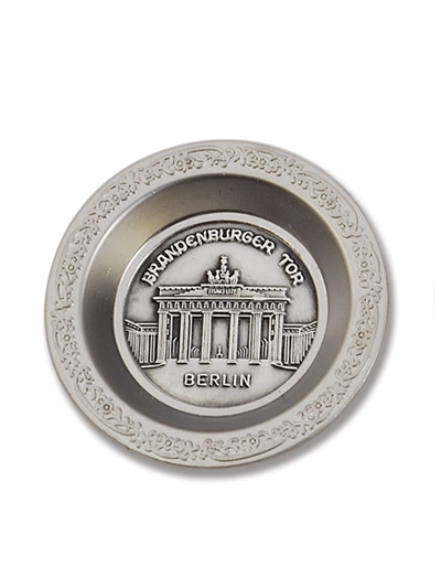 Small Round Souvenir Plate for Decoration (SPT2040)