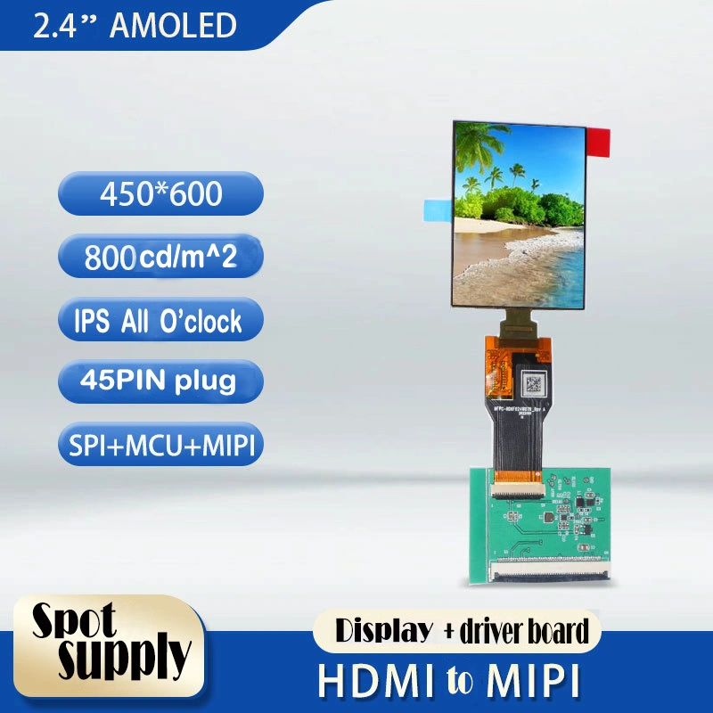 Jinzhaohui Main Product 2.4 Inch Amoled LCD 450*600 Including Drive Plate