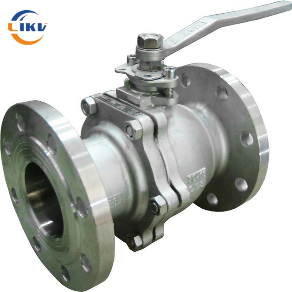 Stainless Steel DN150 Pn16 1 Flange Tank Bottom Discharge Ball Valves on Marine