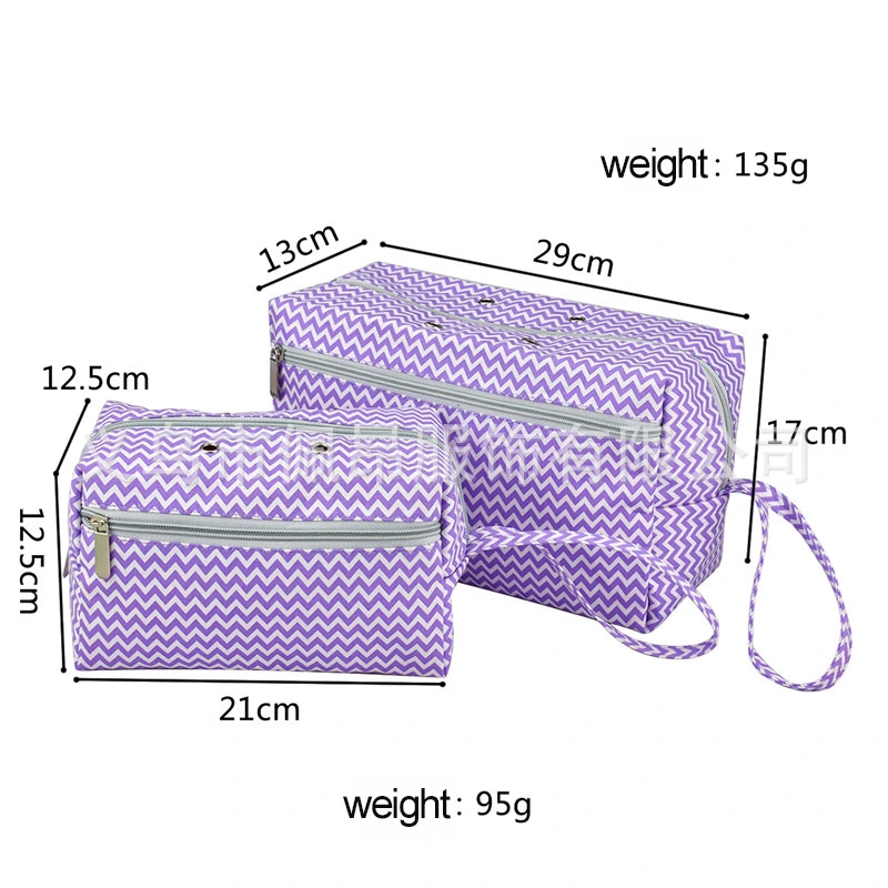 Durable Canvas Crochet Yarn Holder Yarn Storage Knitting Bag with Needle Case