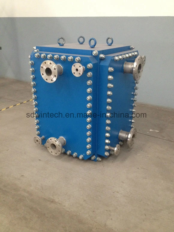 Customized Food Grade Wide Gap Welded Plate Heat Exchanger Serving as Ammonia Cooler