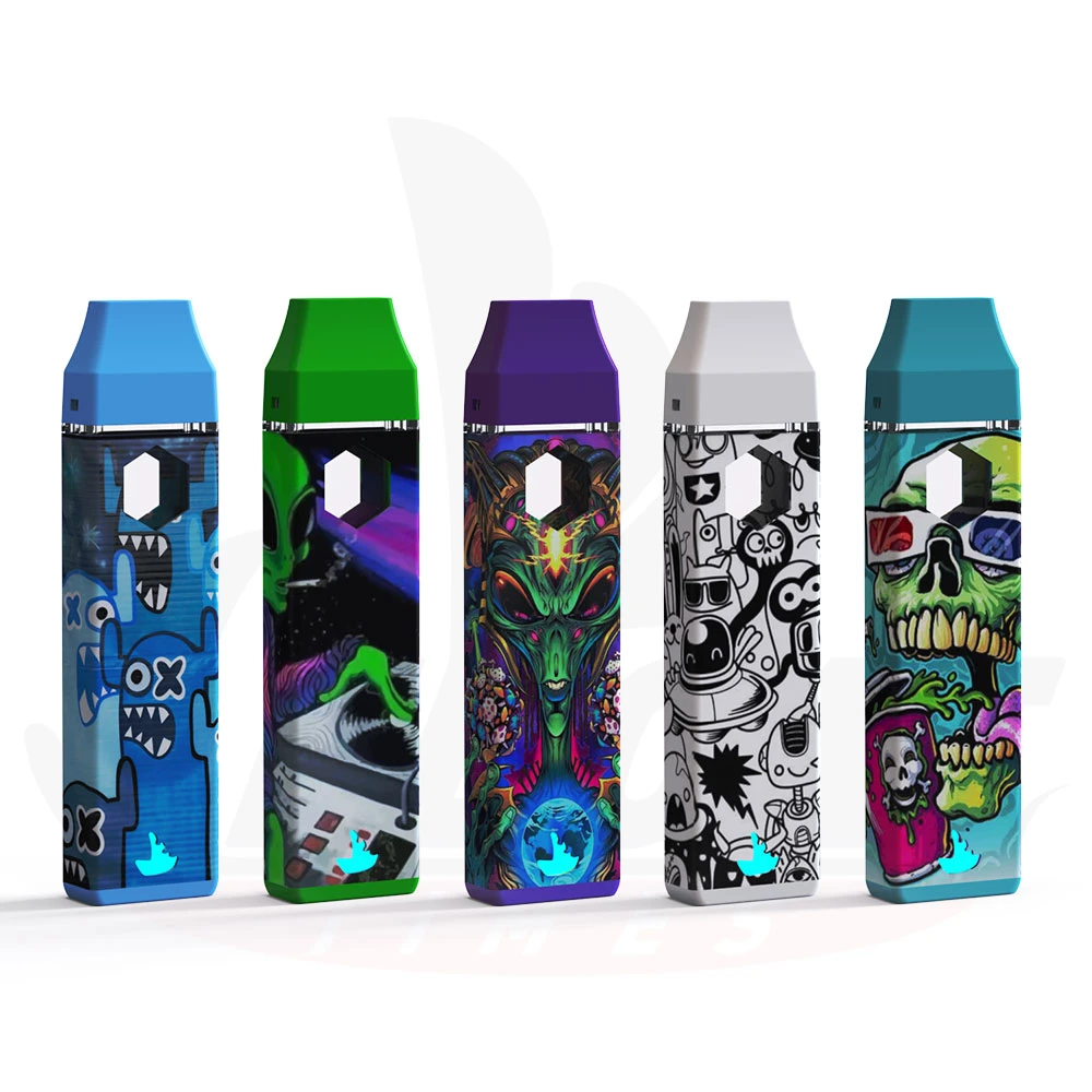 Eboat D1 1G 2g de Vape Clog-Free desechables de doble bobina de cerámica de aireadores desechables Pod Vape Pen