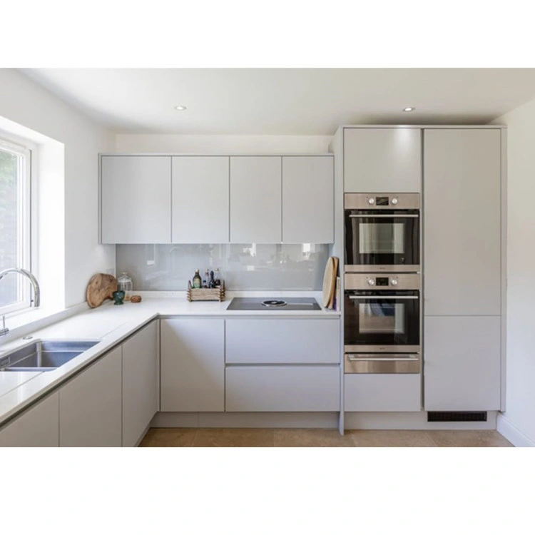 Индивидуальные модульные кухня готова к сборке плоские Pack современной меламина кухонным шкафом