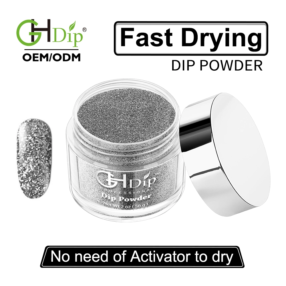 Shiny Glitter DIP Nails Fast Drying Dipping Powder 1000 Colors