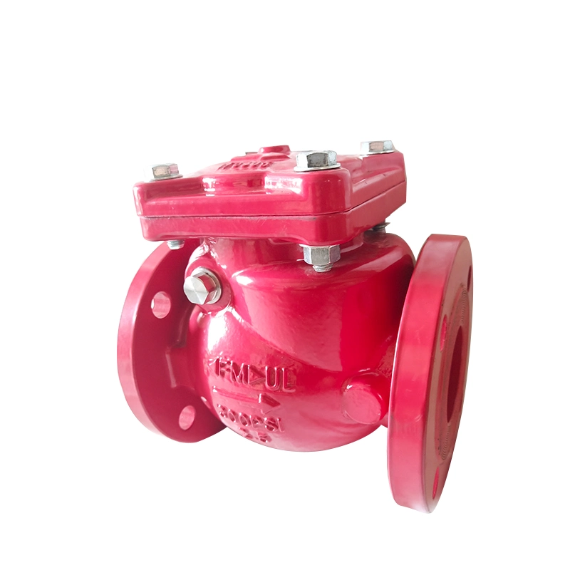 300psi Swing Check Valve Flange Type FM UL Approved Fire Protection Equipment