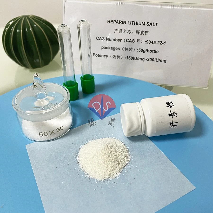 Anticoagulante de heparina de litio tubo de sal de heparina recogida de sangre de un tubo
