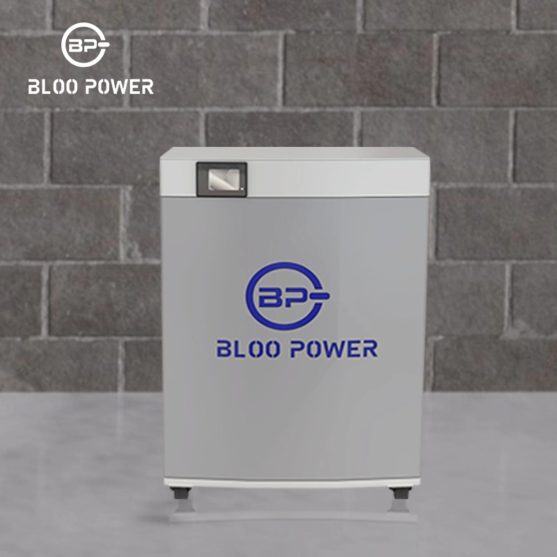 Bloopower 51.2V 72V 10.24kwh Stackable Mounted Battery Pack Backup Bank UPS Solutions Appliance High Energy Density Power