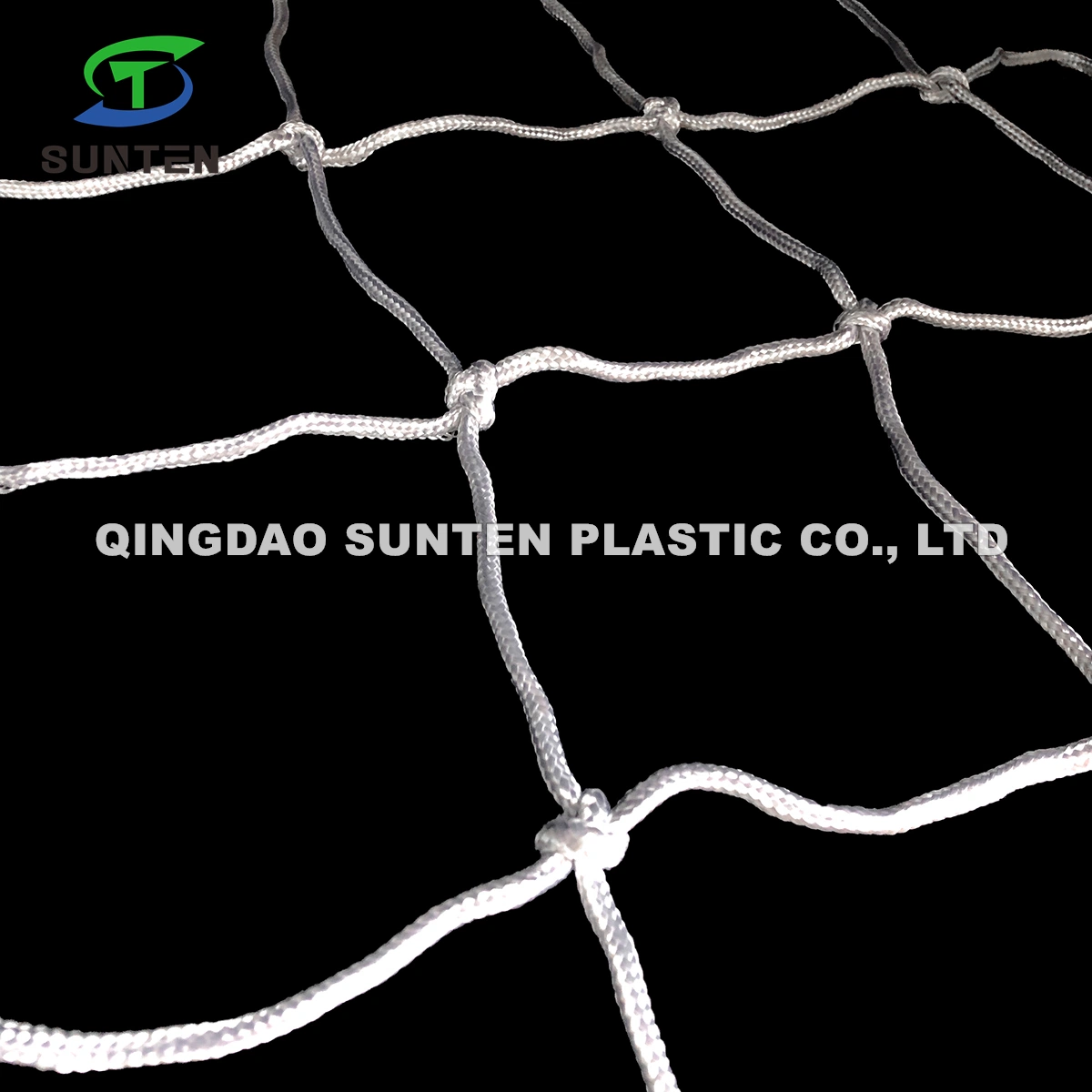 Popular Nylon/Polyester/HDPE/PE/Polyethylene/PP Sports/Sport/Braided Rope Type Football Net