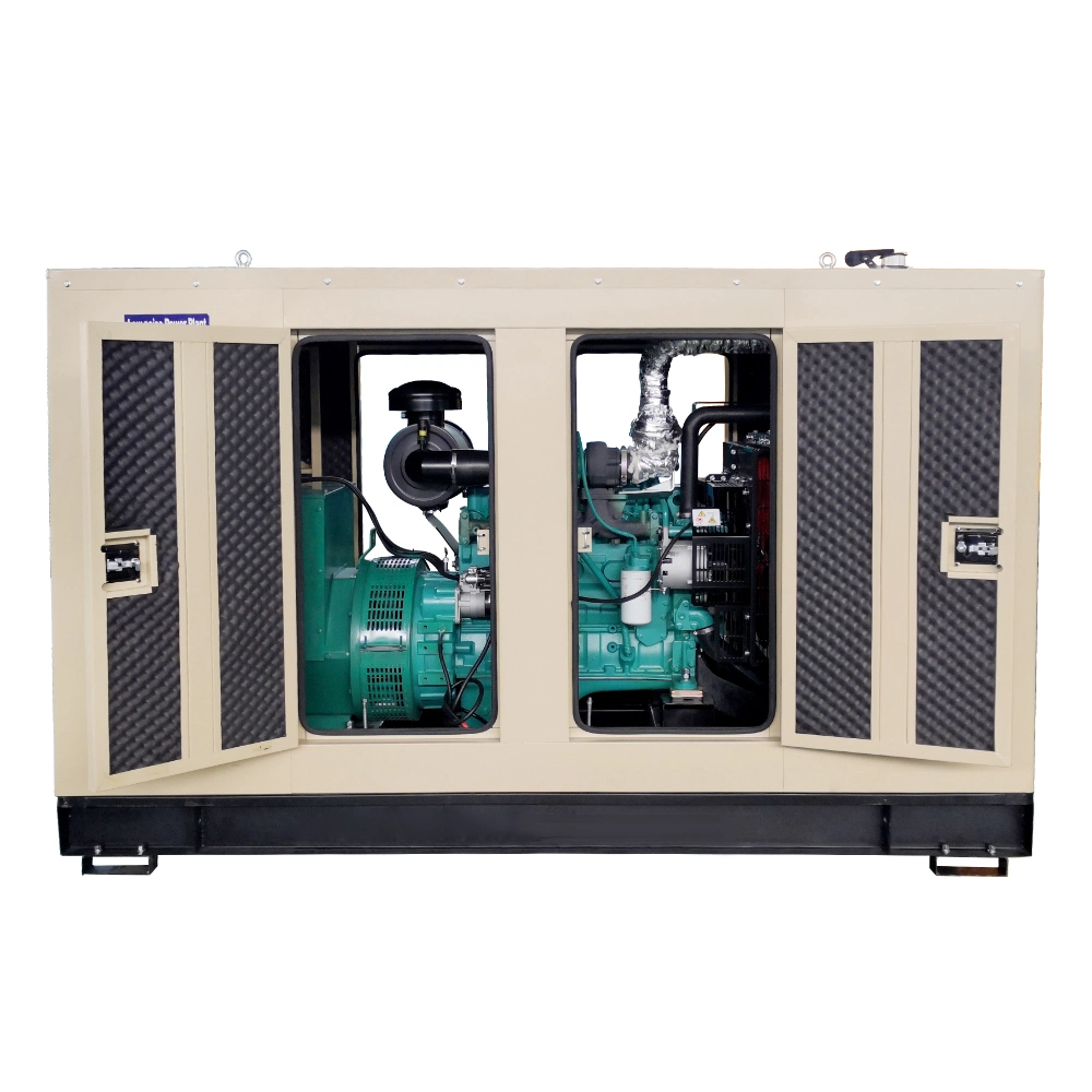 100kVA Soundproof Big Power Engine Diesel Electric Power Silent Generating Generator Set Price List