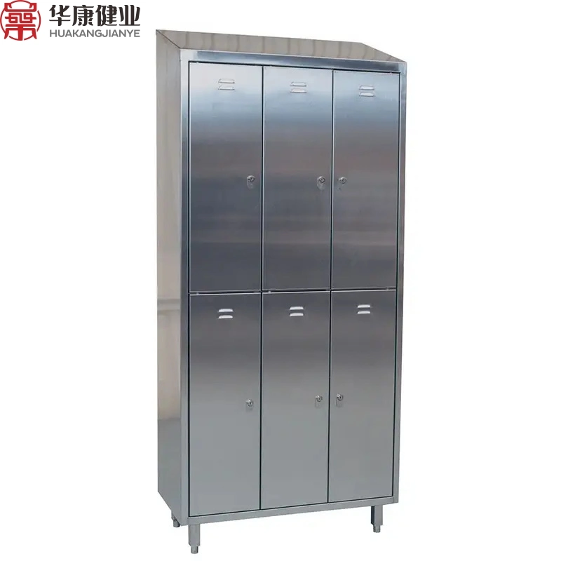 Medical Furniture for Libaratory Medicine Cabinet Stainless Steel Storage Cupboard