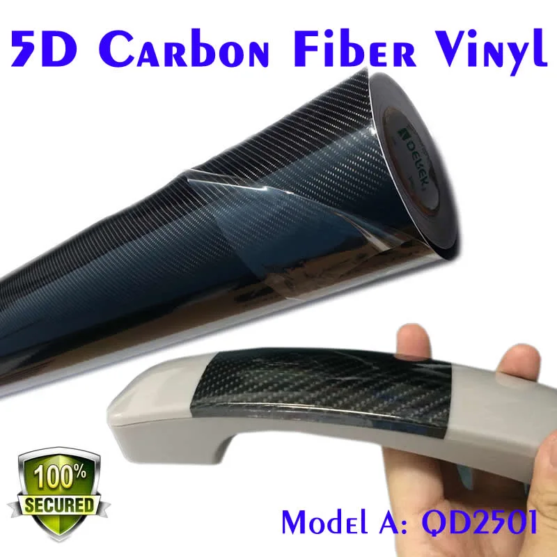 3D de alta calidad de cine de fibra de carbono1.52x30 metros