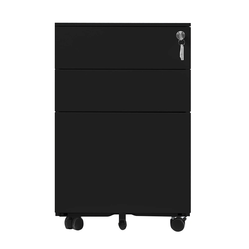 Multi-Color 3 Layer Office Drawer Storage Mobile Pedestal China Factory Direct Sale 3 Drawers Office Steel File Cabinet