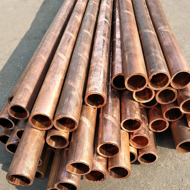 Red Copper Tube Mist Coolant Coper Pipe Cooper Tube Air Conditioner Copper Pipe