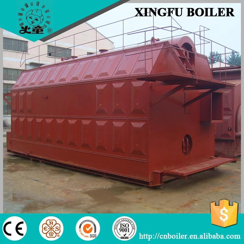 Industrial Water Tube Chain Grate Biomass Rice Husk Steam Boiler