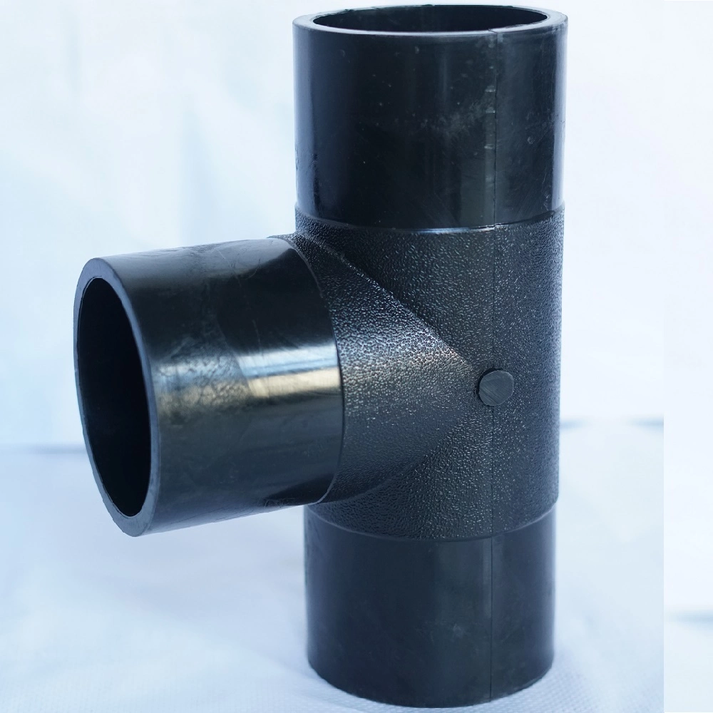 HDPE Pipe Fittings DN90 DN315 Tee SDR11 Pn16 SDR17 Pn10