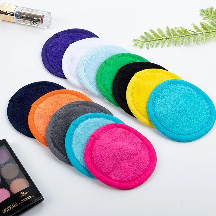 Make-up Entferner Tücher für Gesicht, Auge, Lippen - wiederverwendbare Mikrofaser Make-up Entferner Pads Soft Microfaser Gesichtsreinigungstücher