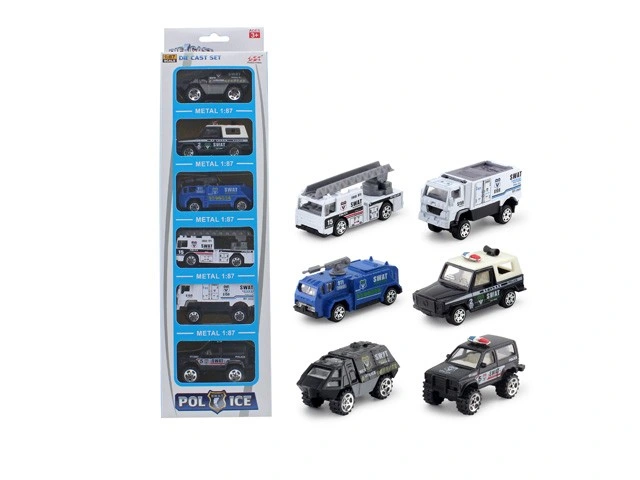 12PCS 1: 64 Alloy Car Toy Die Cast Model Gift Set for Kids