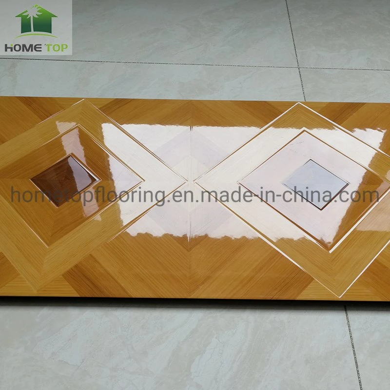 Wholesale/Supplier Waterproof Glossy Wooden Marble Easy Lock 8mm to 12mm Water Resistant MDF HDF Floated Laminate Flooring