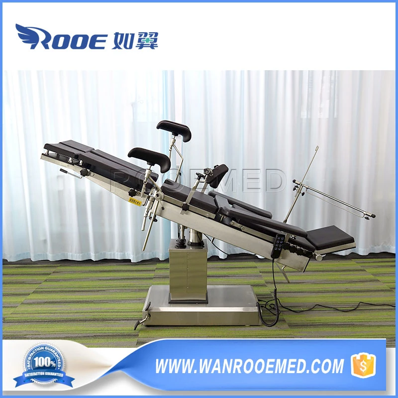 Aot8801A Medical Orthopedic Surgery C-Arm Compatible Electric Surgical Operating Table with Waist Bridge